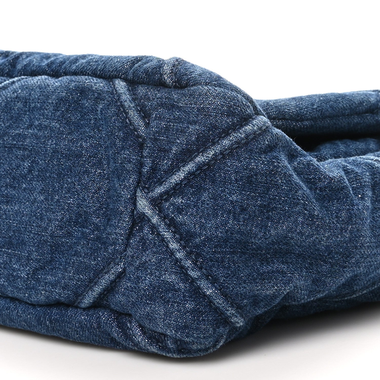 Chanel Denim Quilted Medium Chanel 19 Flap Blue 10 of 11