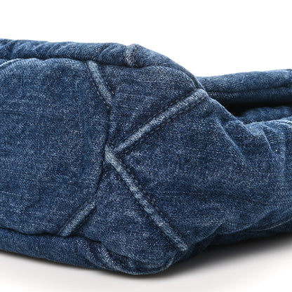 Chanel Denim Quilted Medium Chanel 19 Flap Blue 10 of 11