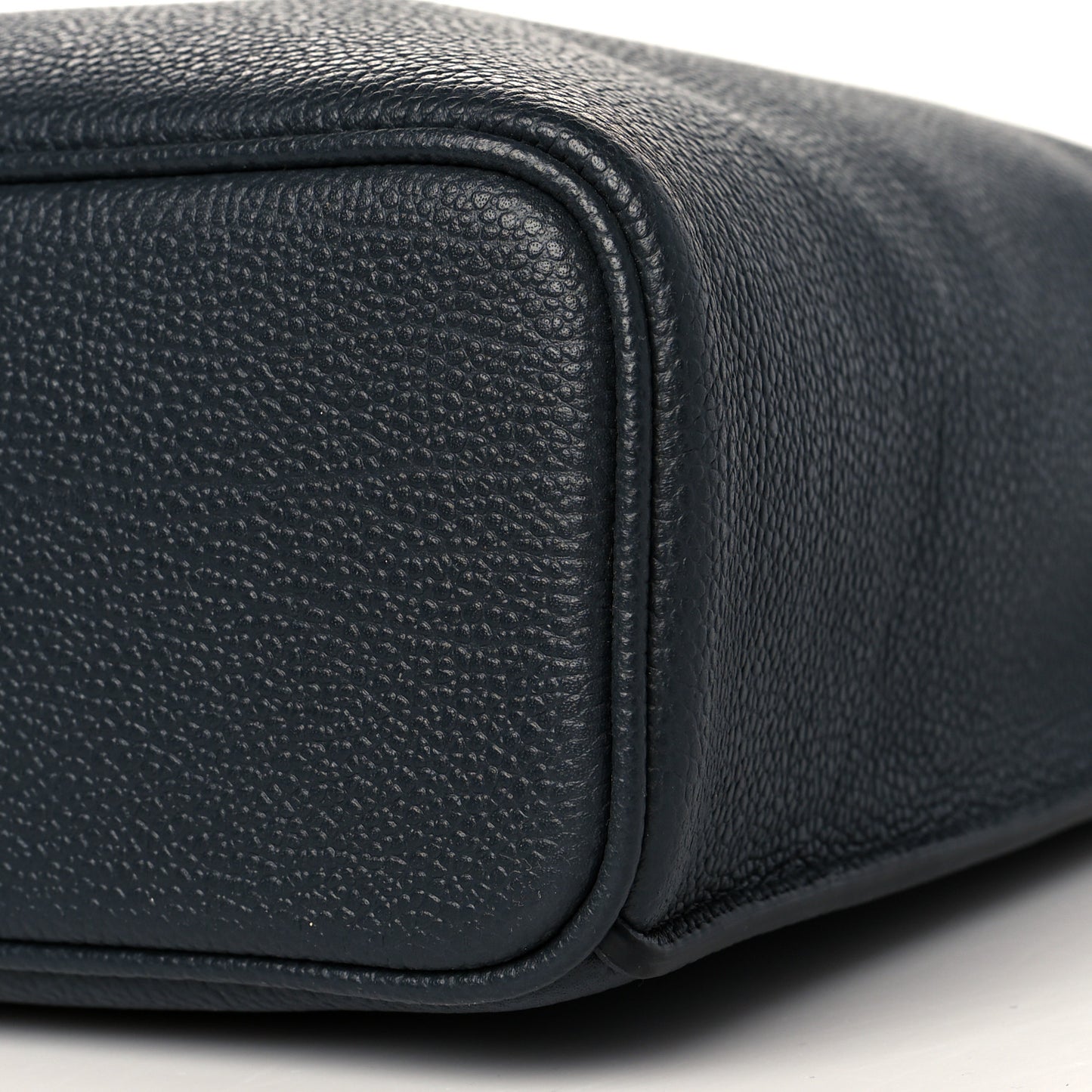 Calfskin Briefcase Navy Blue