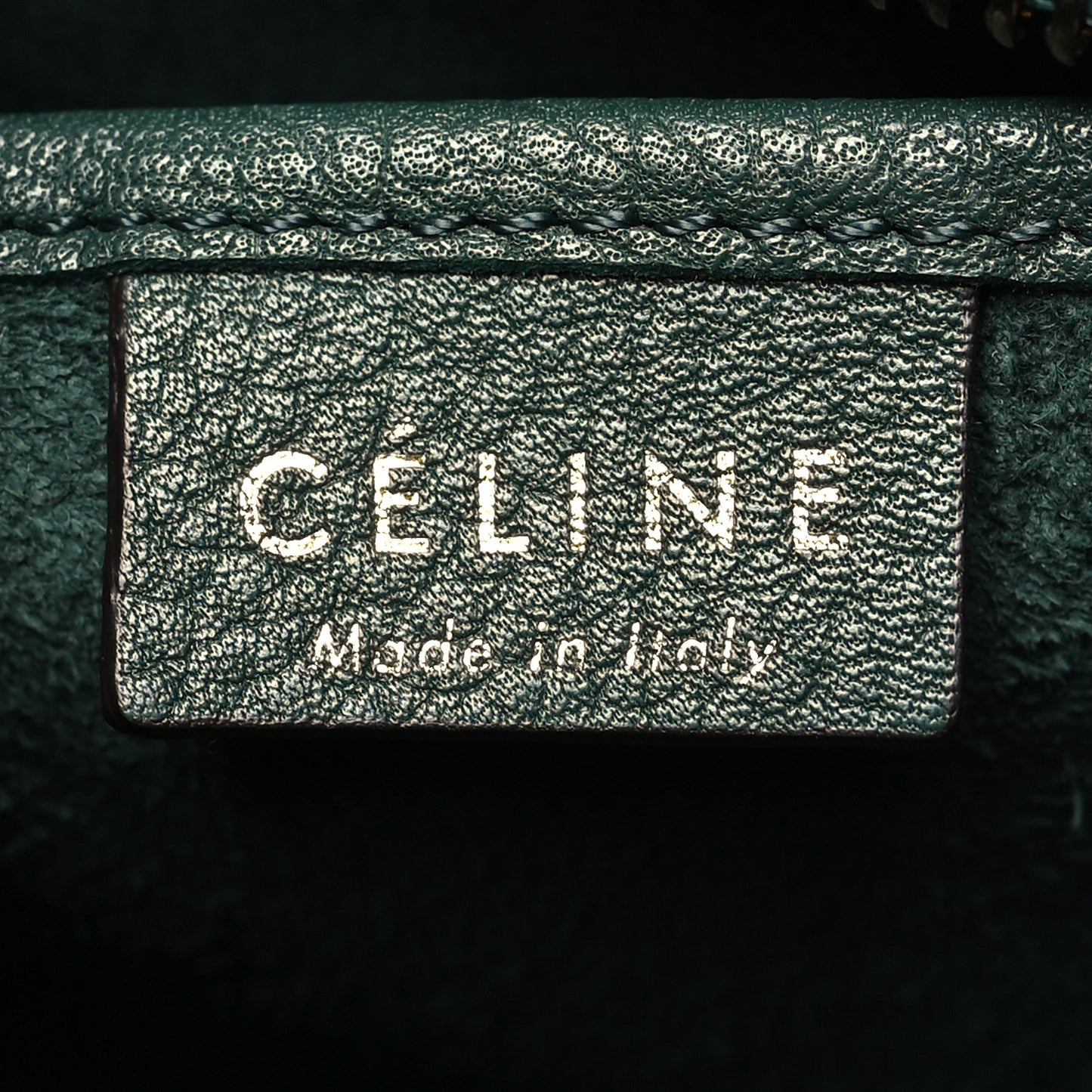 Drummed Calfskin Nano Luggage Amazone