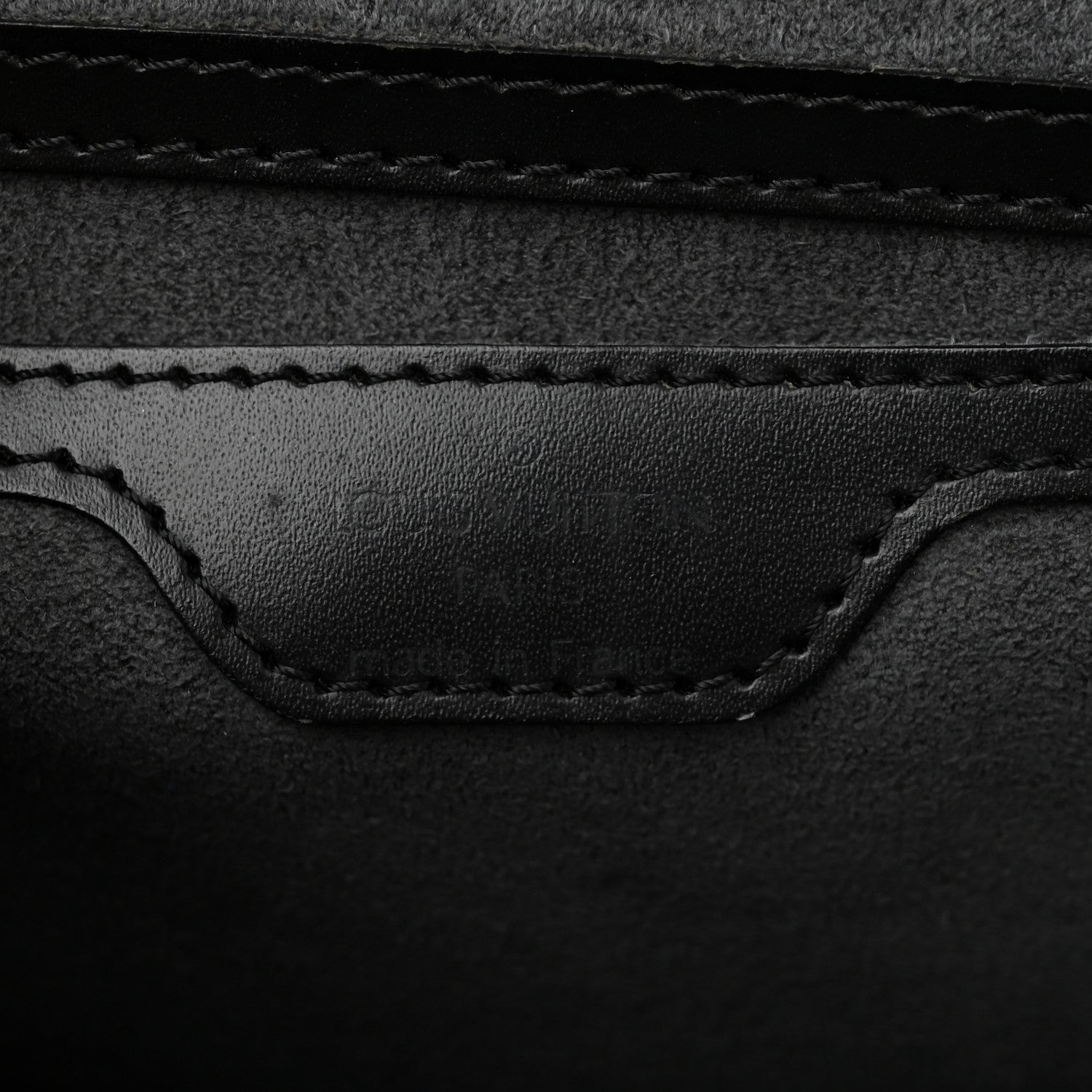 Louis Vuitton Epi Saint Jacques PM Black 6 of 9