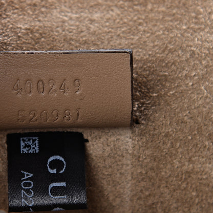 Gucci GG Supreme Monogram Small Dionysus Shoulder Bag Taupe 9 of 10
