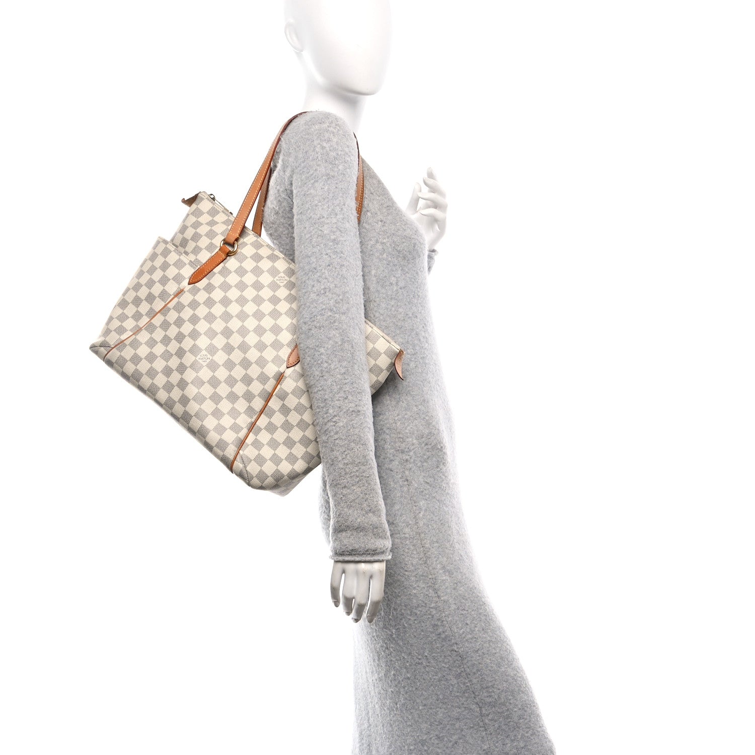 Louis Vuitton Damier Azur Totally MM 2 of 10