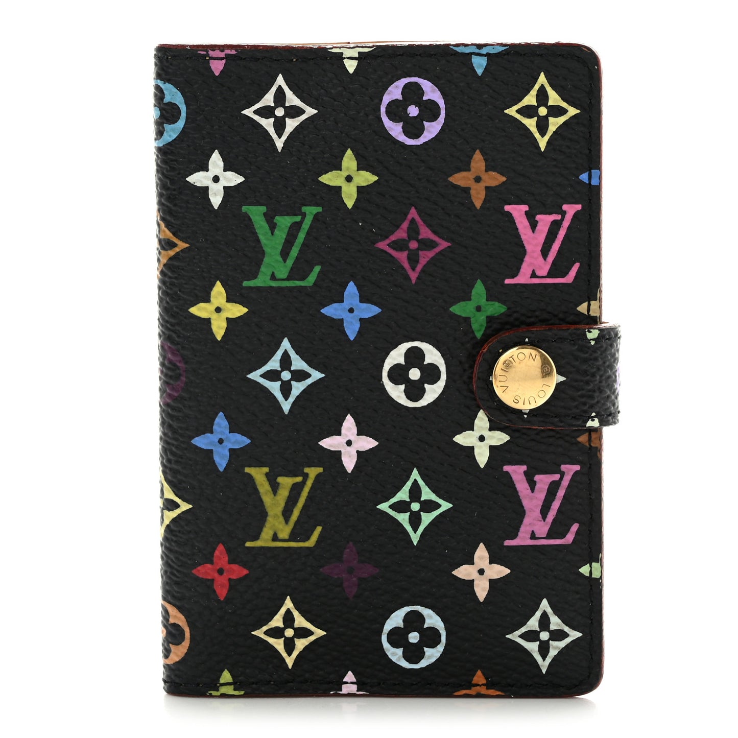 Monogram Multicolor Carnet de Bal Mini Agenda Cover Black