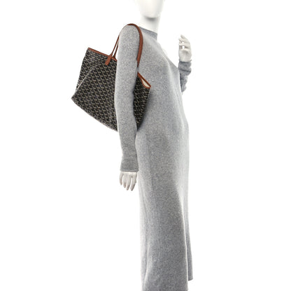 Goyard Goyardine Saint Louis PM Black Gold 2 of 14