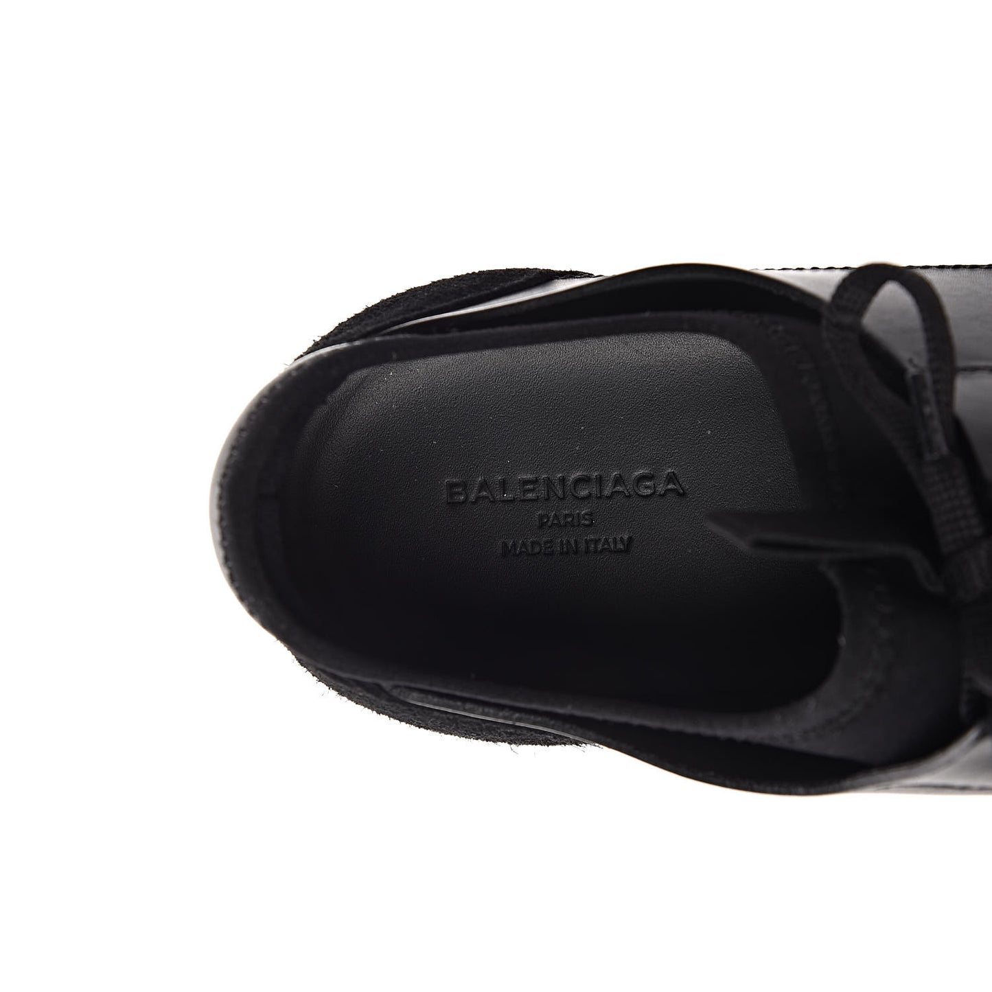 Mesh Calfskin Neoprene Suede Mens Race Runner Sneakers 44 Black