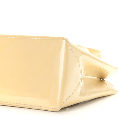 Louis Vuitton Vernis Wilshire PM Blanc Corail 8 of 8