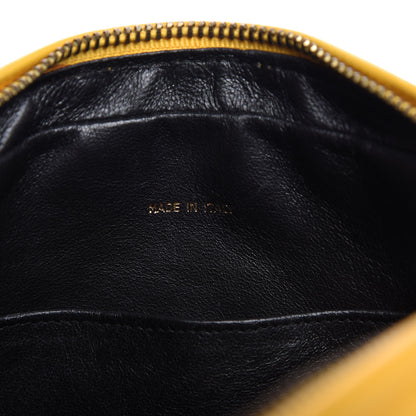 Chanel Lambskin Chevron Tassel Camera Case Yellow 9 of 11