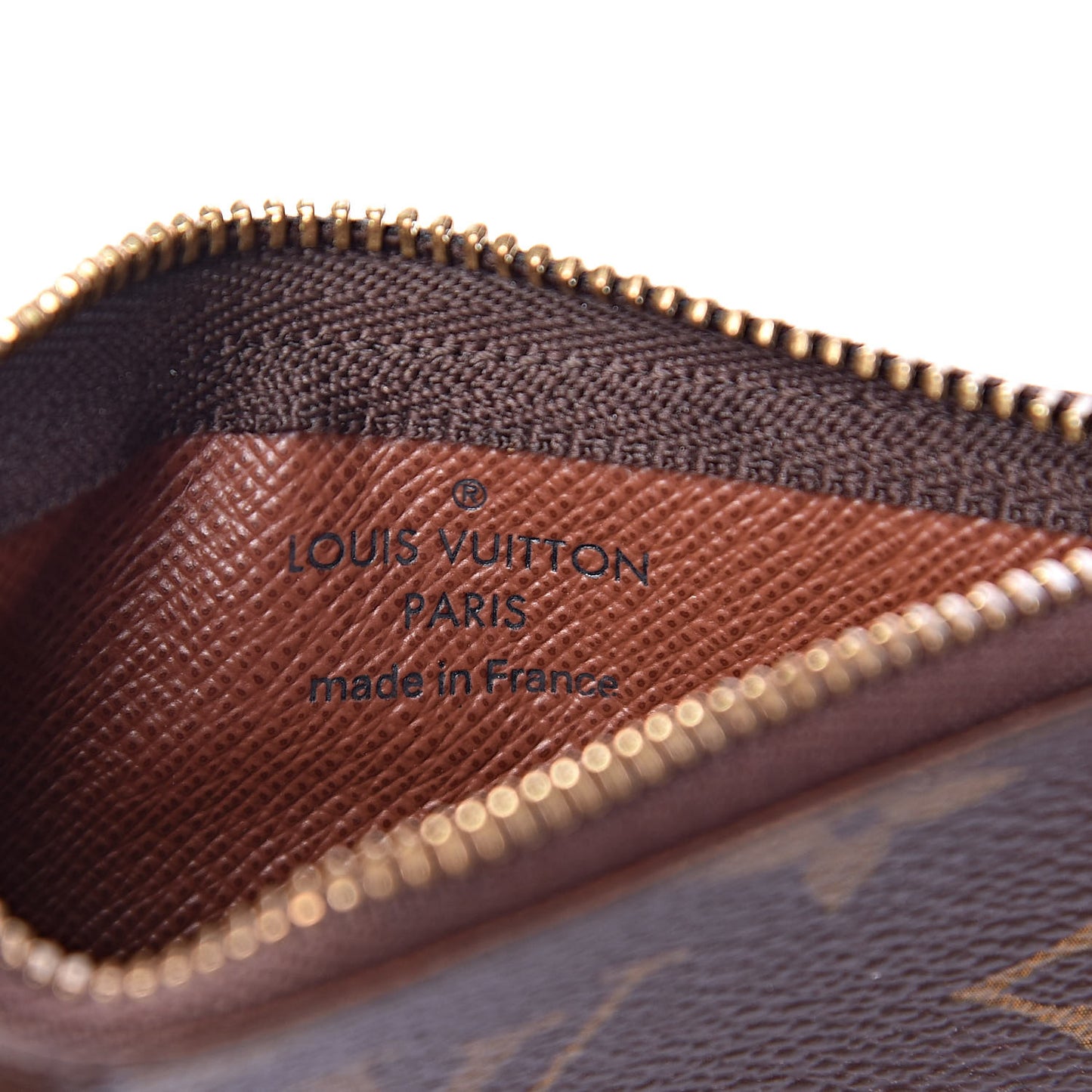 Monogram Key Pouch