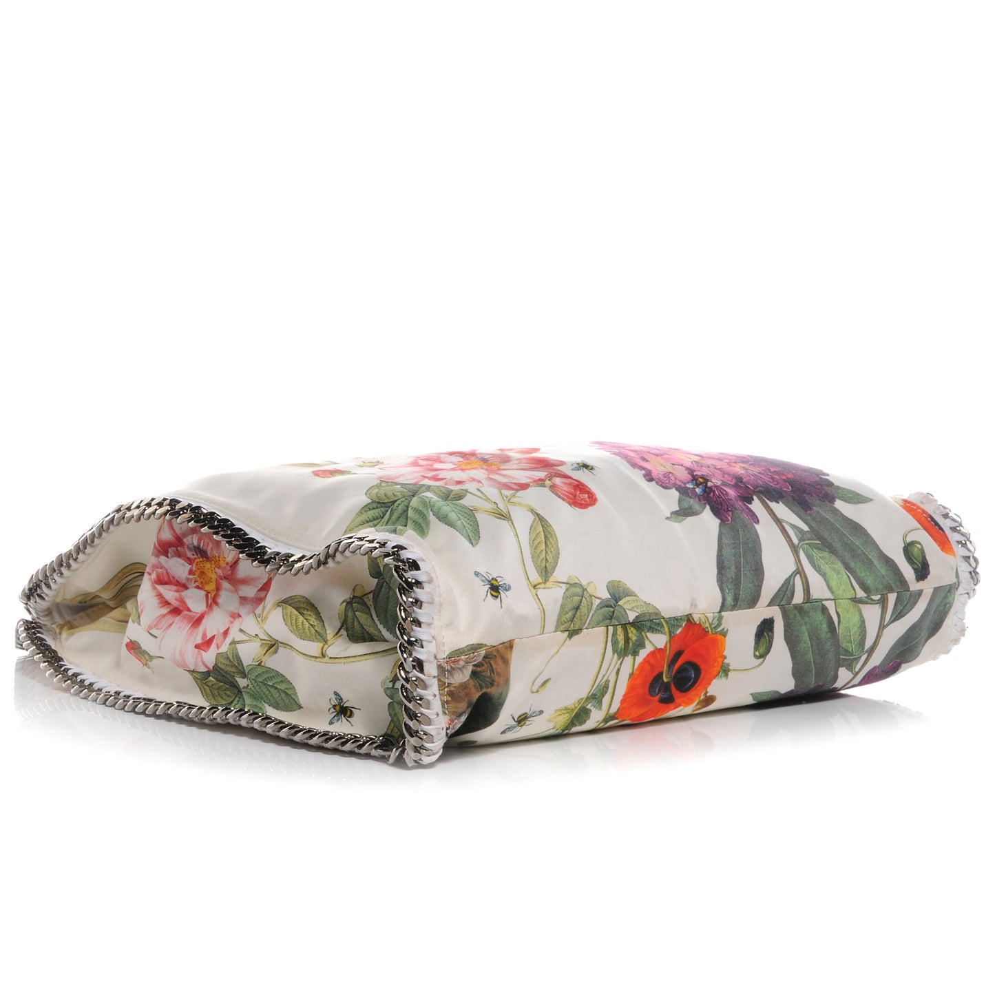 Faux Leather Large Botanical Print Falabella