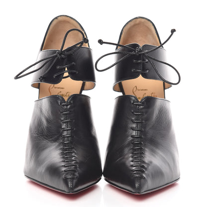Christian Louboutin Kid Corsita 120 Ankle Boots 39.5 Black 2 of 9