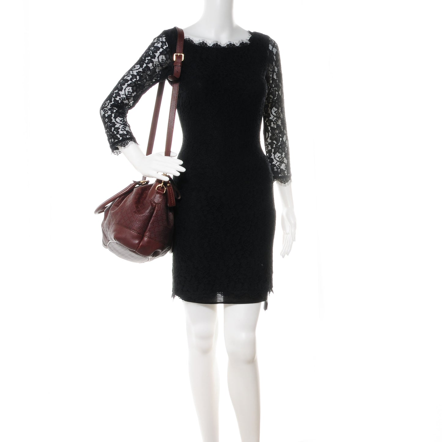Leather Diamante Medium Unicef Sukey Top Handle Bag Chocolate