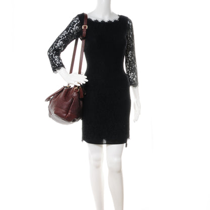 Gucci Leather Diamante Medium Unicef Sukey Top Handle Bag Chocolate 2 of 7