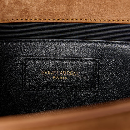 Saint Laurent Suede Medium Monogram Kate Satchel Macaron 7 of 11