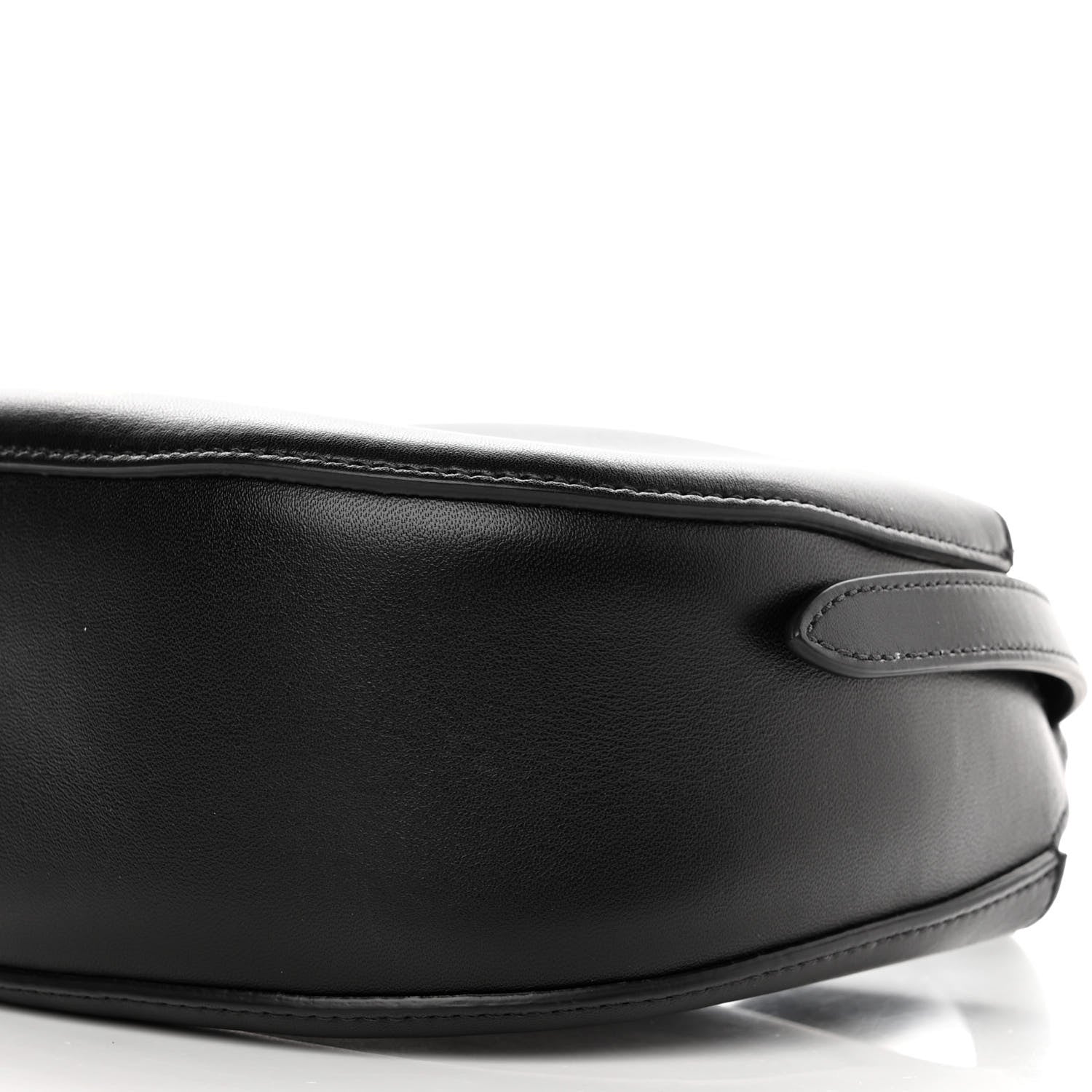 Chloe Small Grain Calfskin Kiss Bag Black 8 of 10