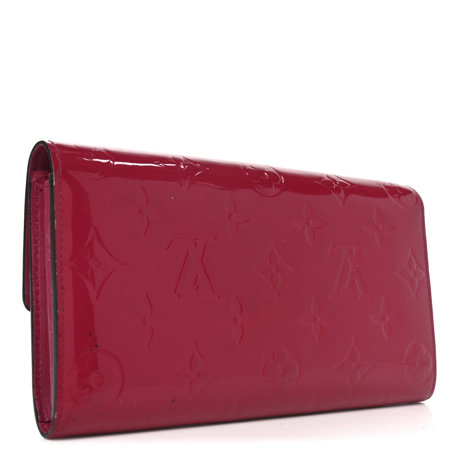 Louis Vuitton Vernis Sarah Wallet Rose Indien 3 of 7