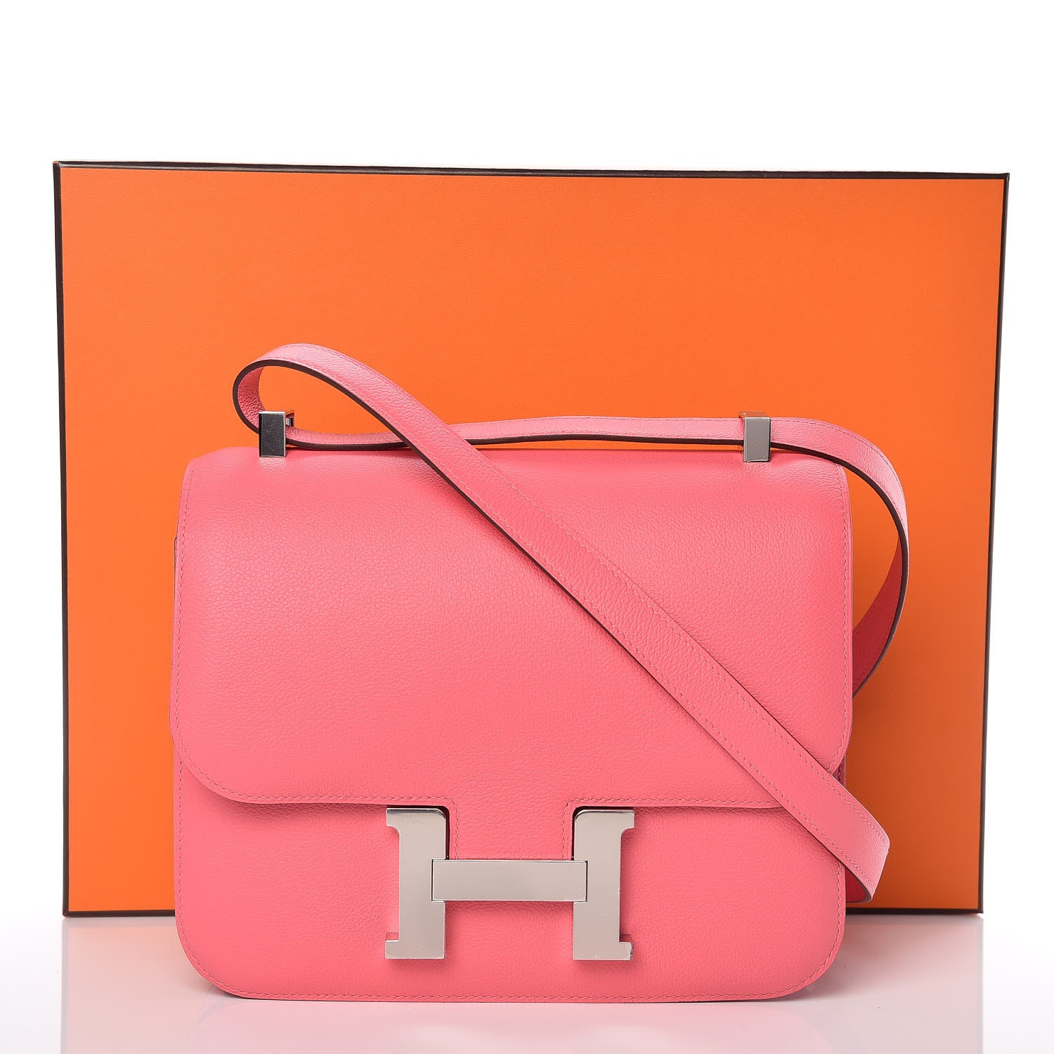Hermes Evercolor Constance 24 Rose Azalee 23 of 23
