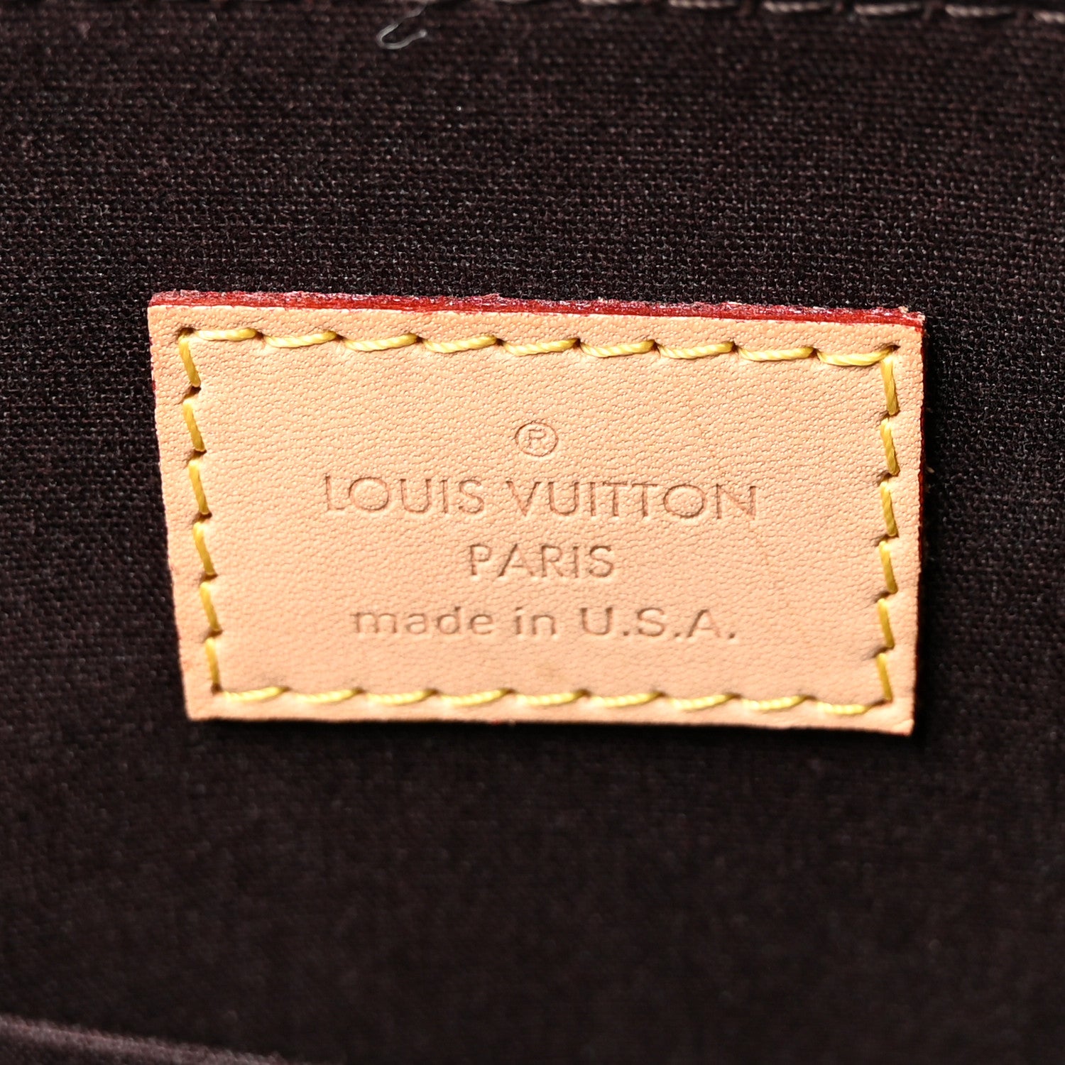 Louis Vuitton Vernis Alma PM Amarante 6 of 9