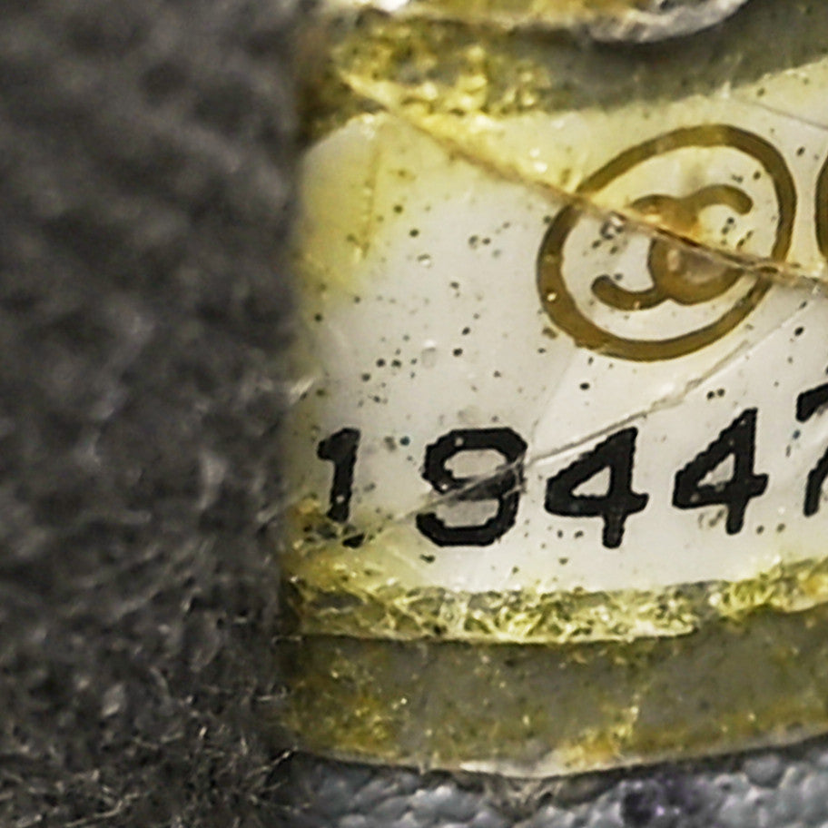 Chanel Graffiti Printed Canvas Medium Backpack Black 7 of 12