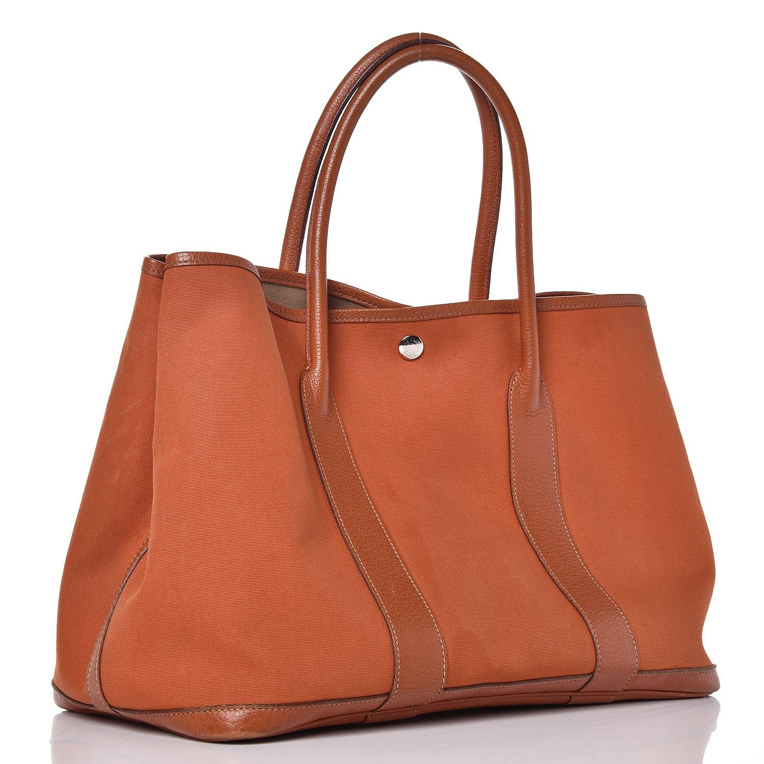 Hermes Toile Negonda Garden Party 36 MM Potiron 3 of 11