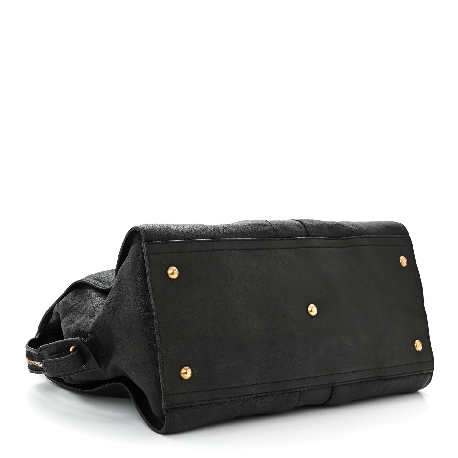 Saint Laurent Sheepskin Medium Cabas ChYc Black 4 of 13