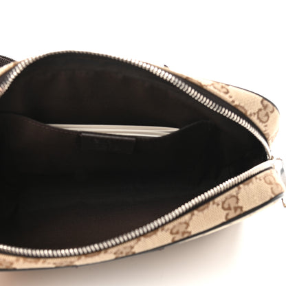 Gucci Monogram Belt Bag Dark Brown 5 of 9