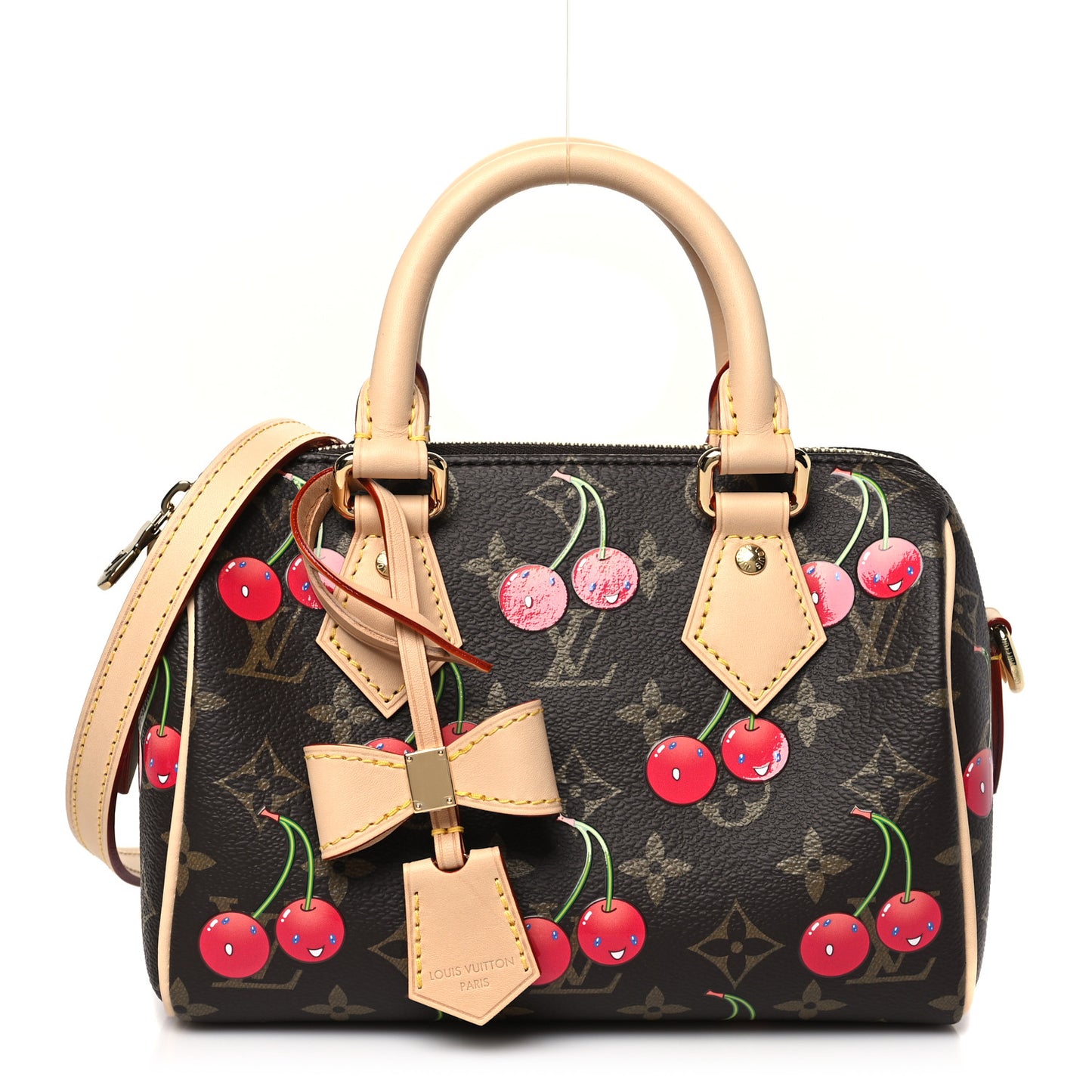 LV X TM Monogram Cerises Speedy Bandouliere 20