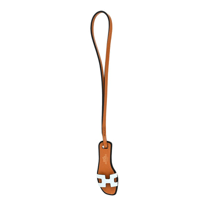 Hermes Epsom Butler Calfskin Hunter Oran Nano Bag Charm Bleu Brume 1 of 4