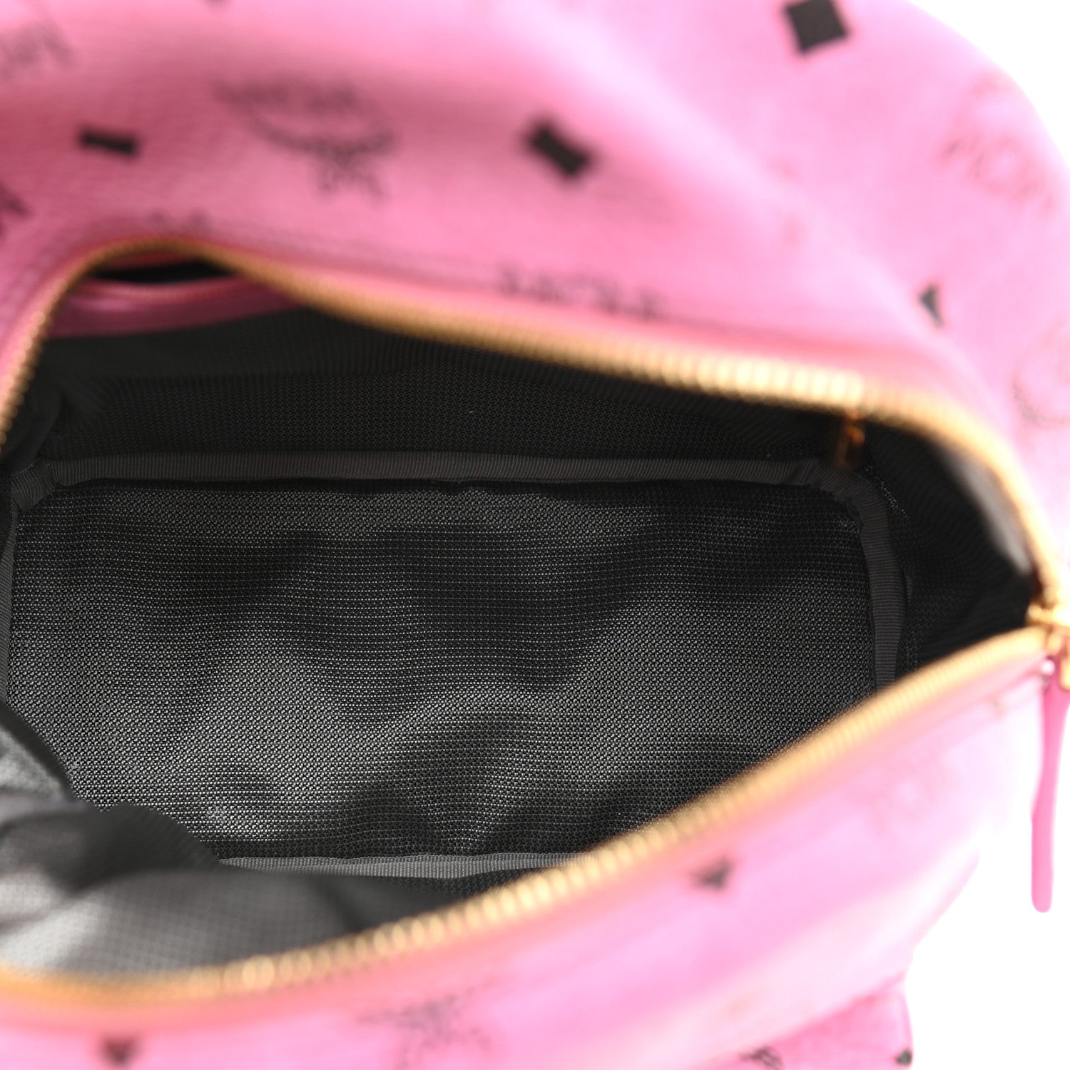 MCM Visetos Side Stud Small Stark Backpack Pink 5 of 12