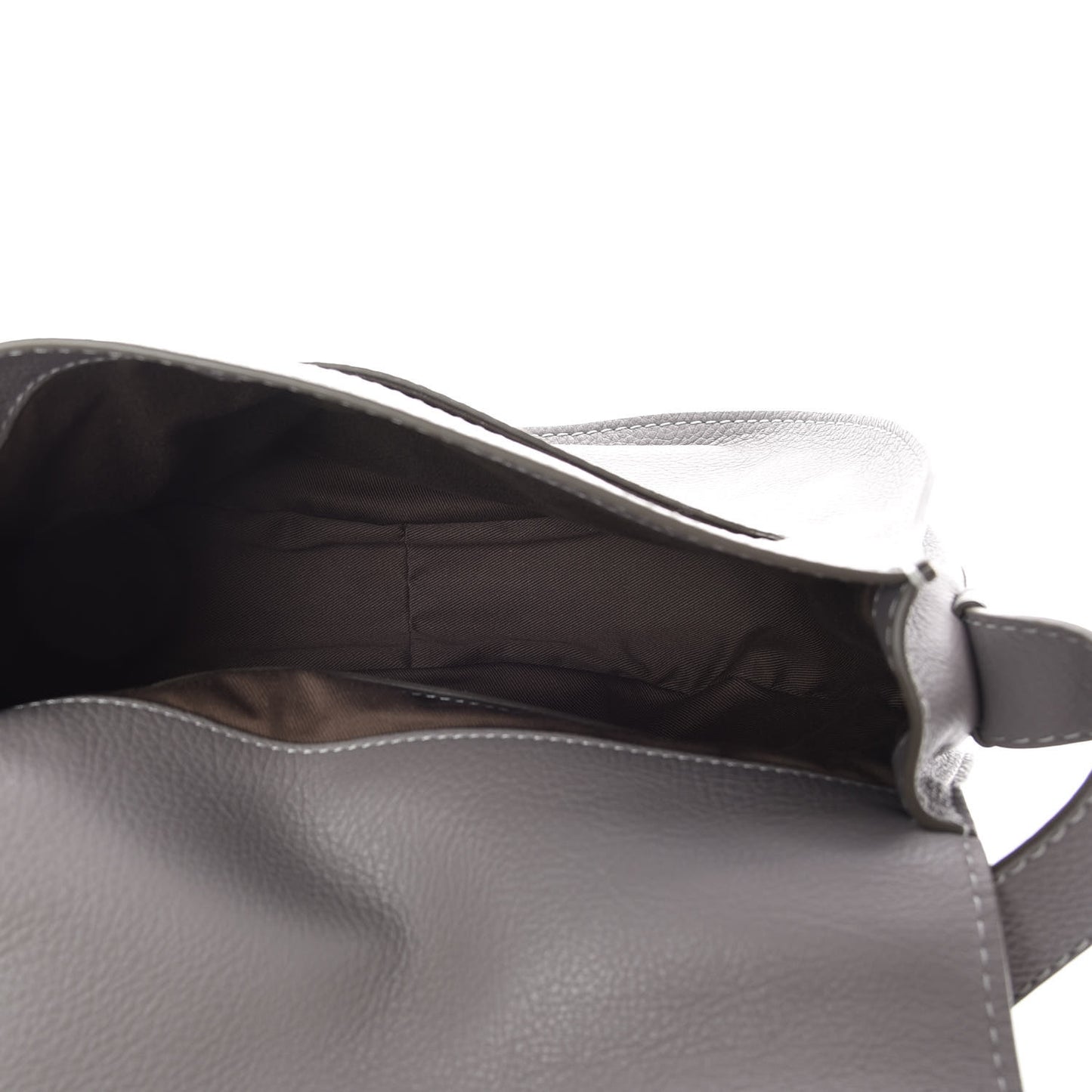 Calfskin Medium Marcie Round Crossbody Bag Cashmere Grey