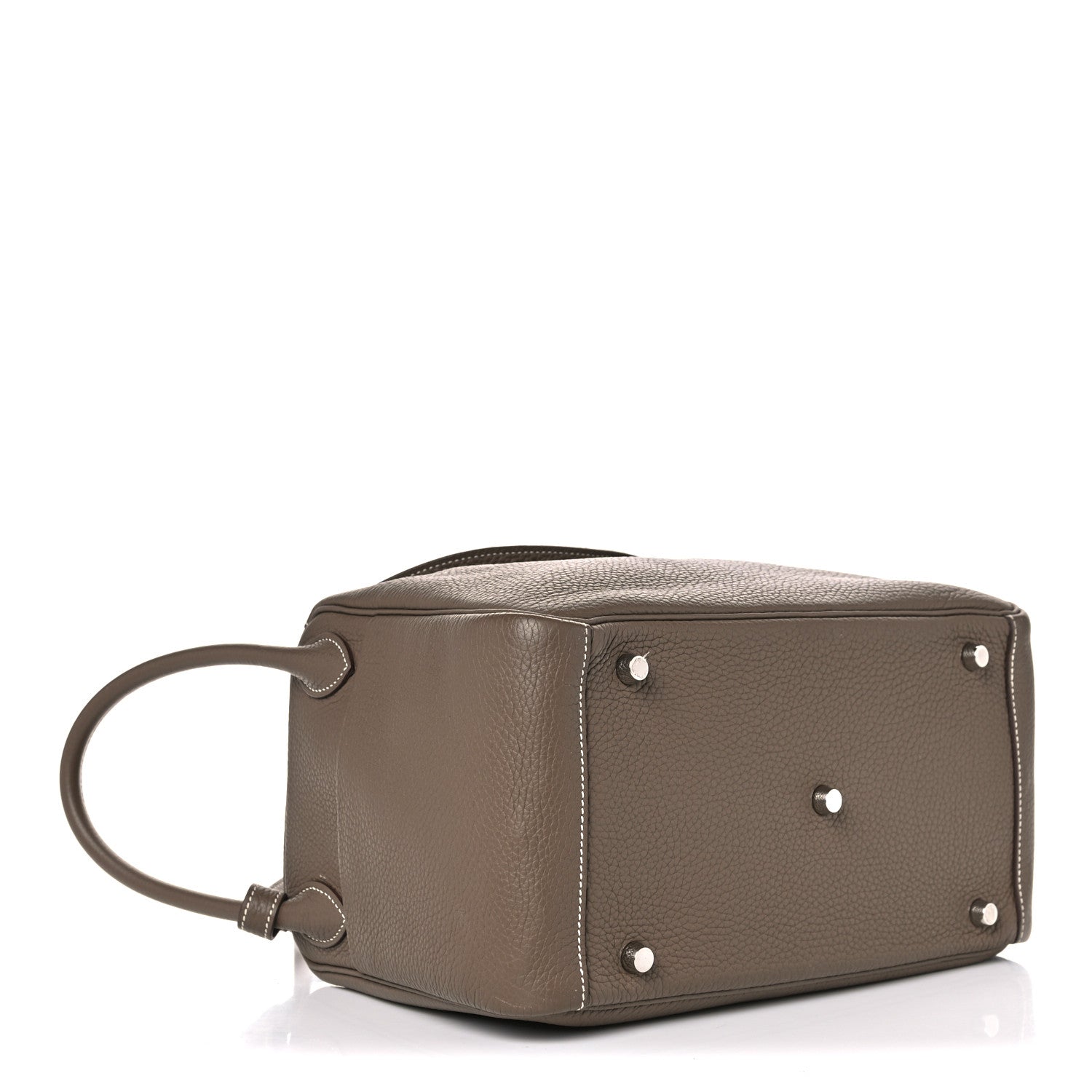 Hermes Taurillon Clemence Lindy 30 Etoupe 3 of 10