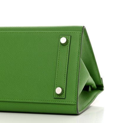 Hermes Epsom Birkin Sellier 25 Vert Yucca 10 of 11