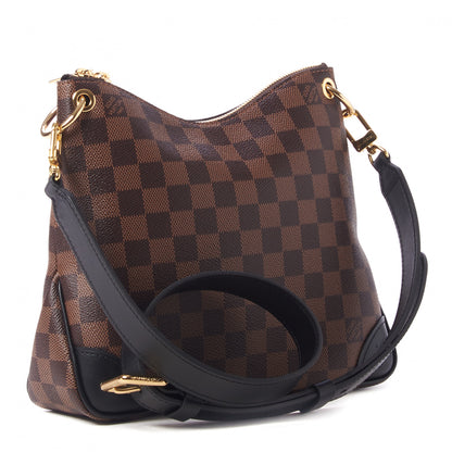 Louis Vuitton Damier Ebene Odeon PM Black 3 of 9