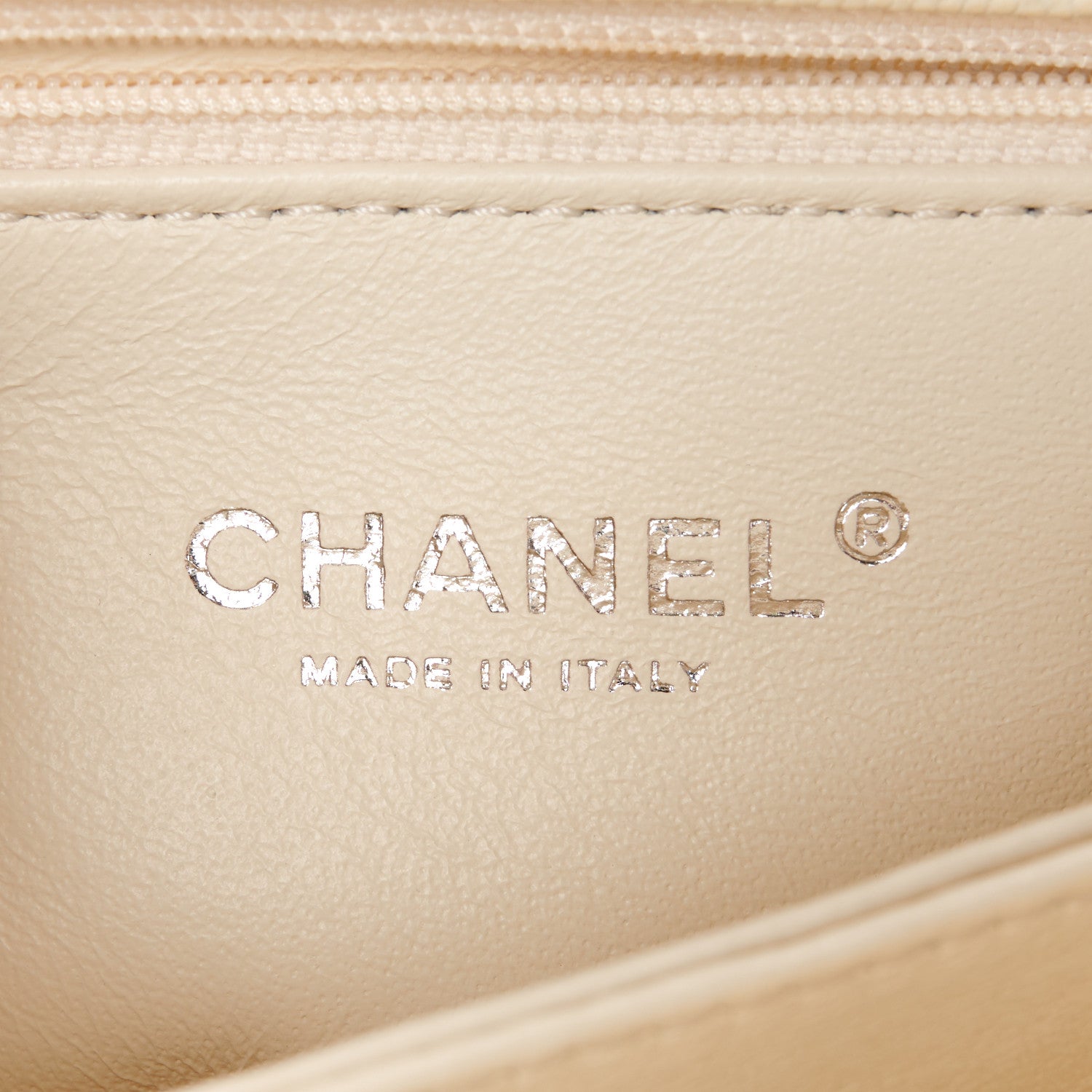 Chanel Caviar Lizard Quilted Mini Coco Handle Flap White 7 of 12