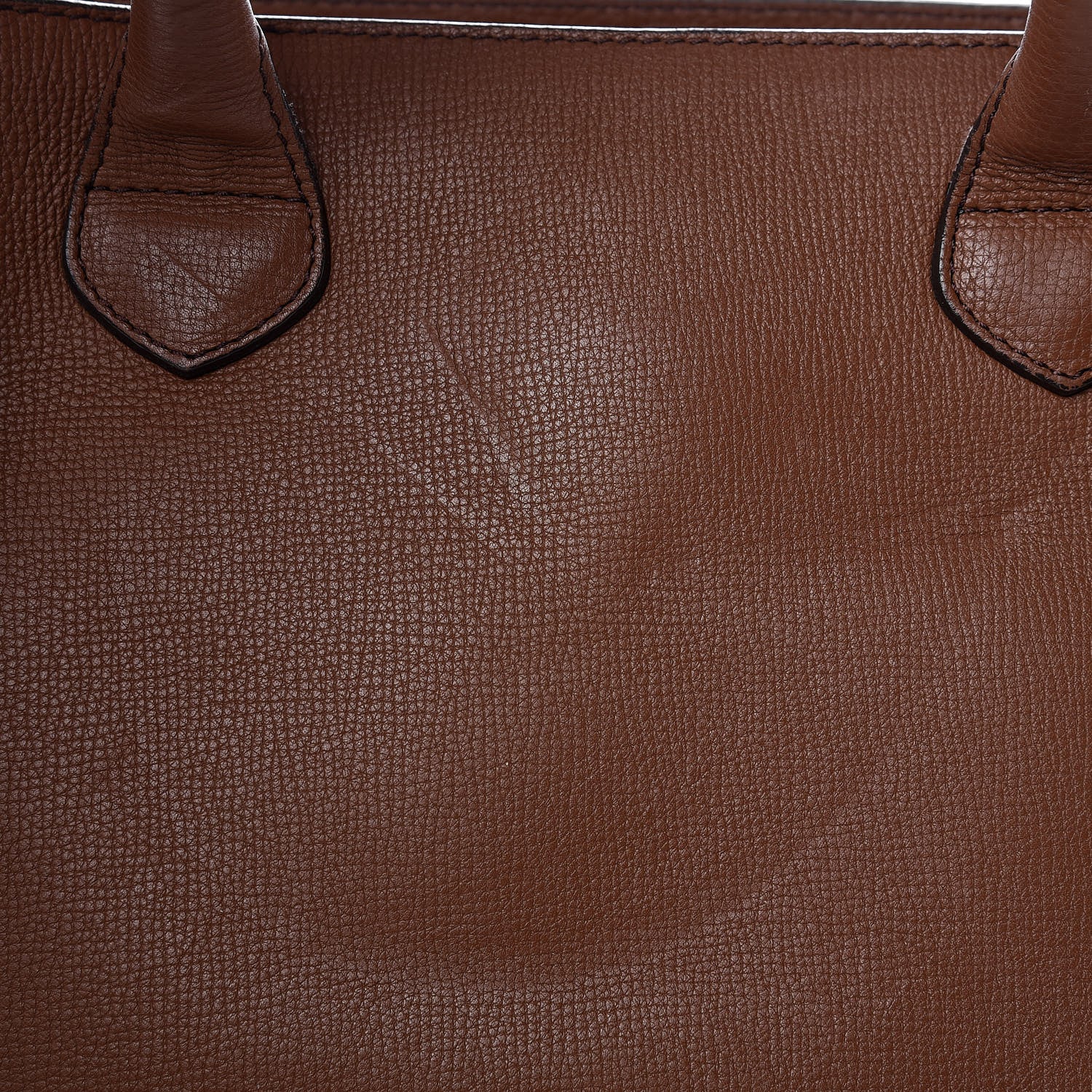 Burberry Grainy Calfskin House Check Medium Banner Tote Tan 12 of 15