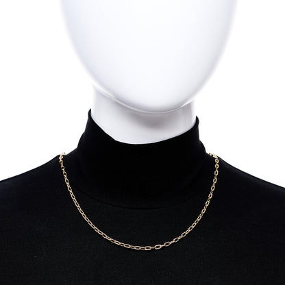 David Yurman 18K Yellow Gold 3mm Madison Chain Necklace 2 of 5