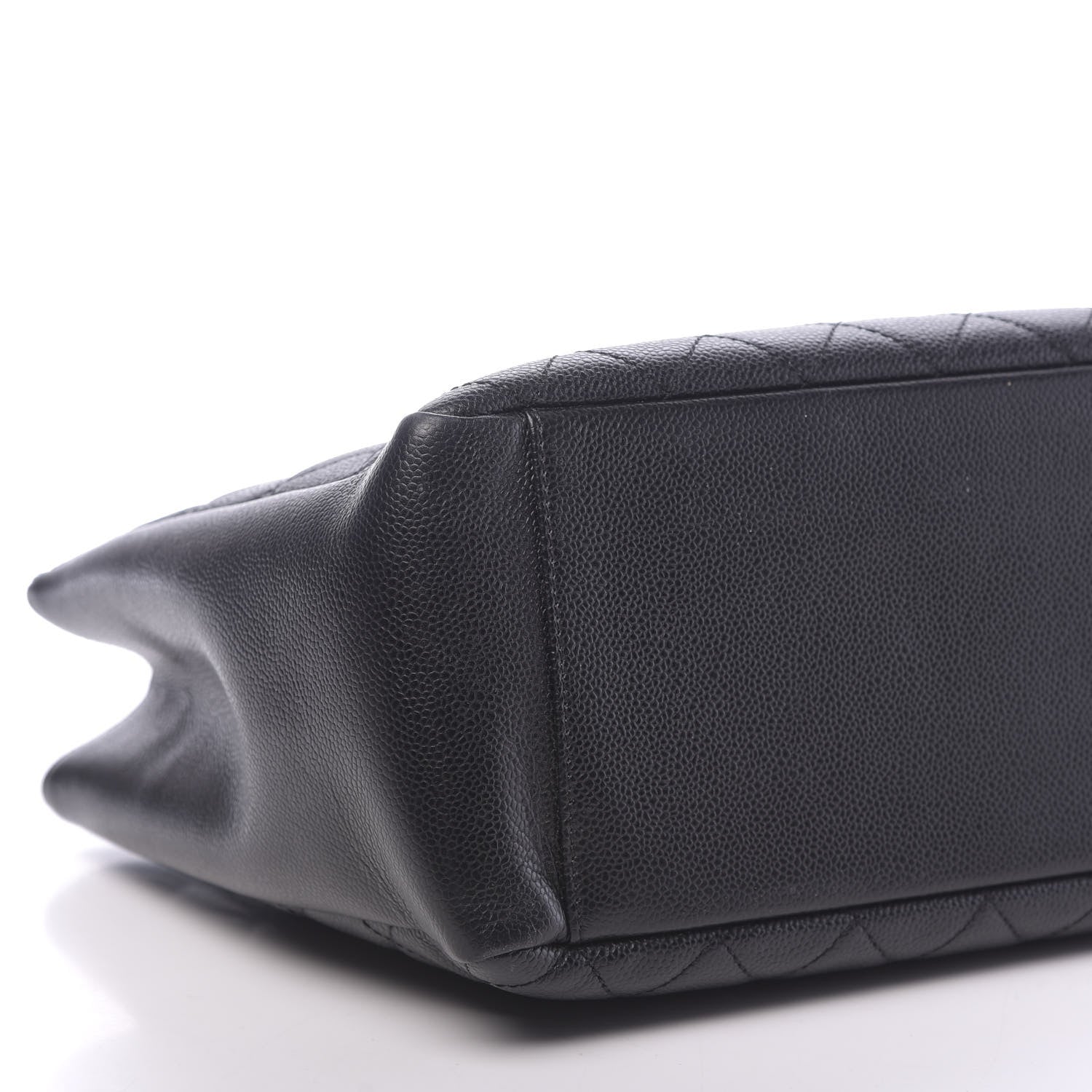 Chanel Caviar Quilted Grand Shopping Tote GST Black 9 of 10