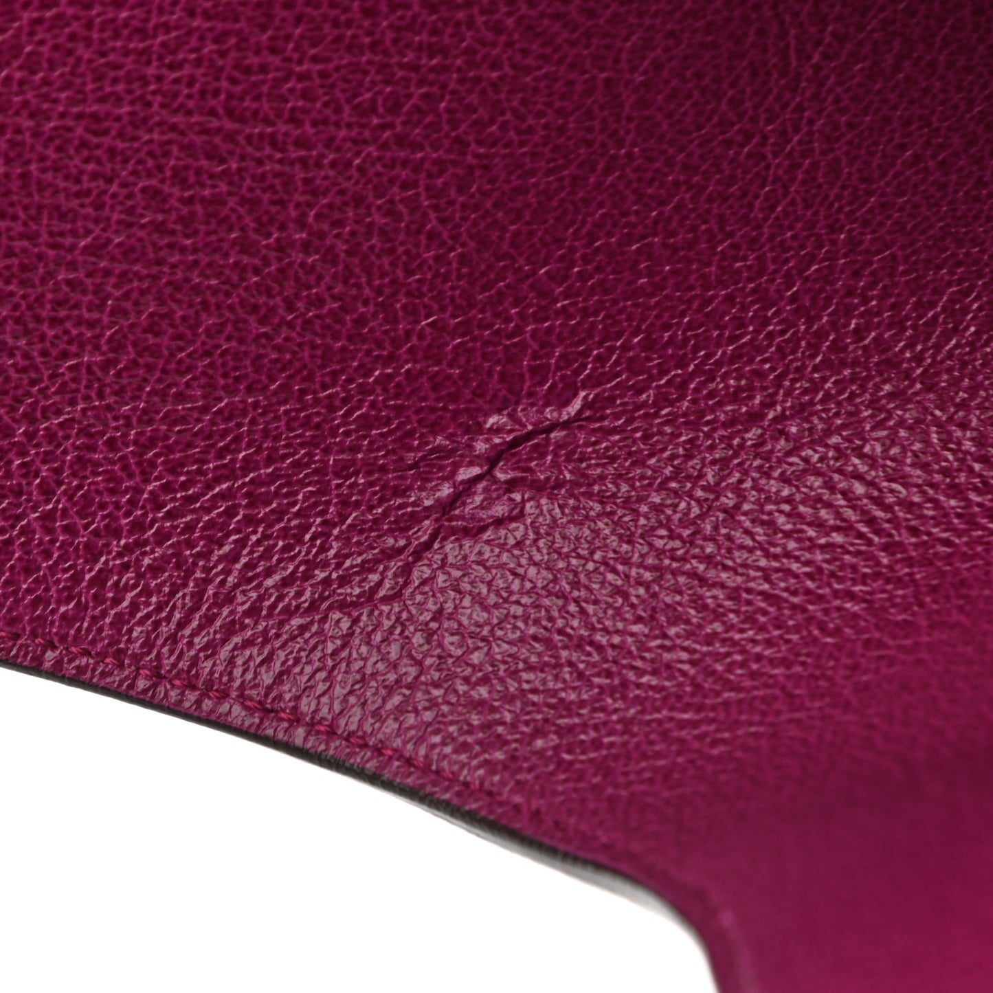 Suede Large Alix Padlock Zip Shoulder Bag Fuchsia