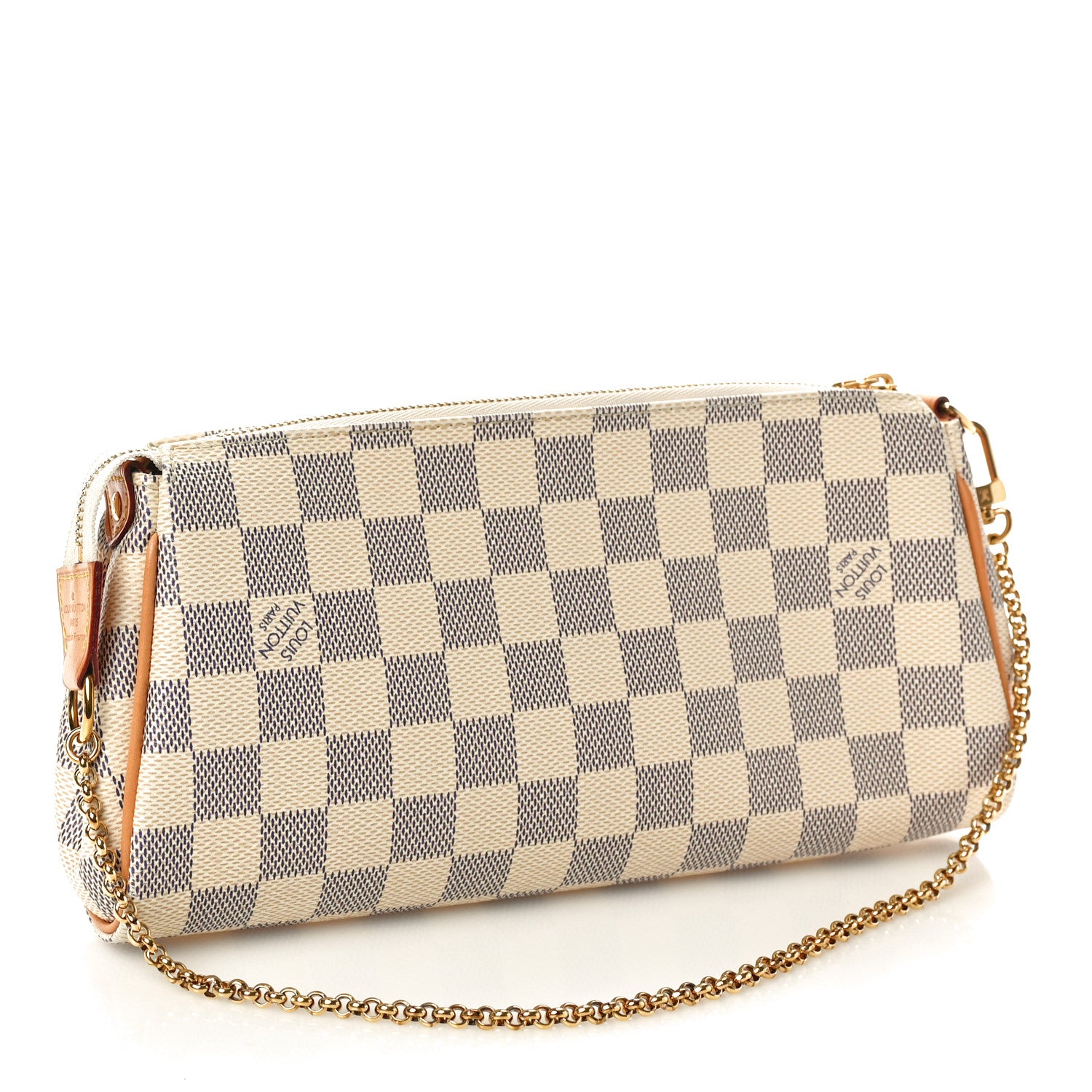 Louis Vuitton Damier Azur Eva Clutch 3 of 11
