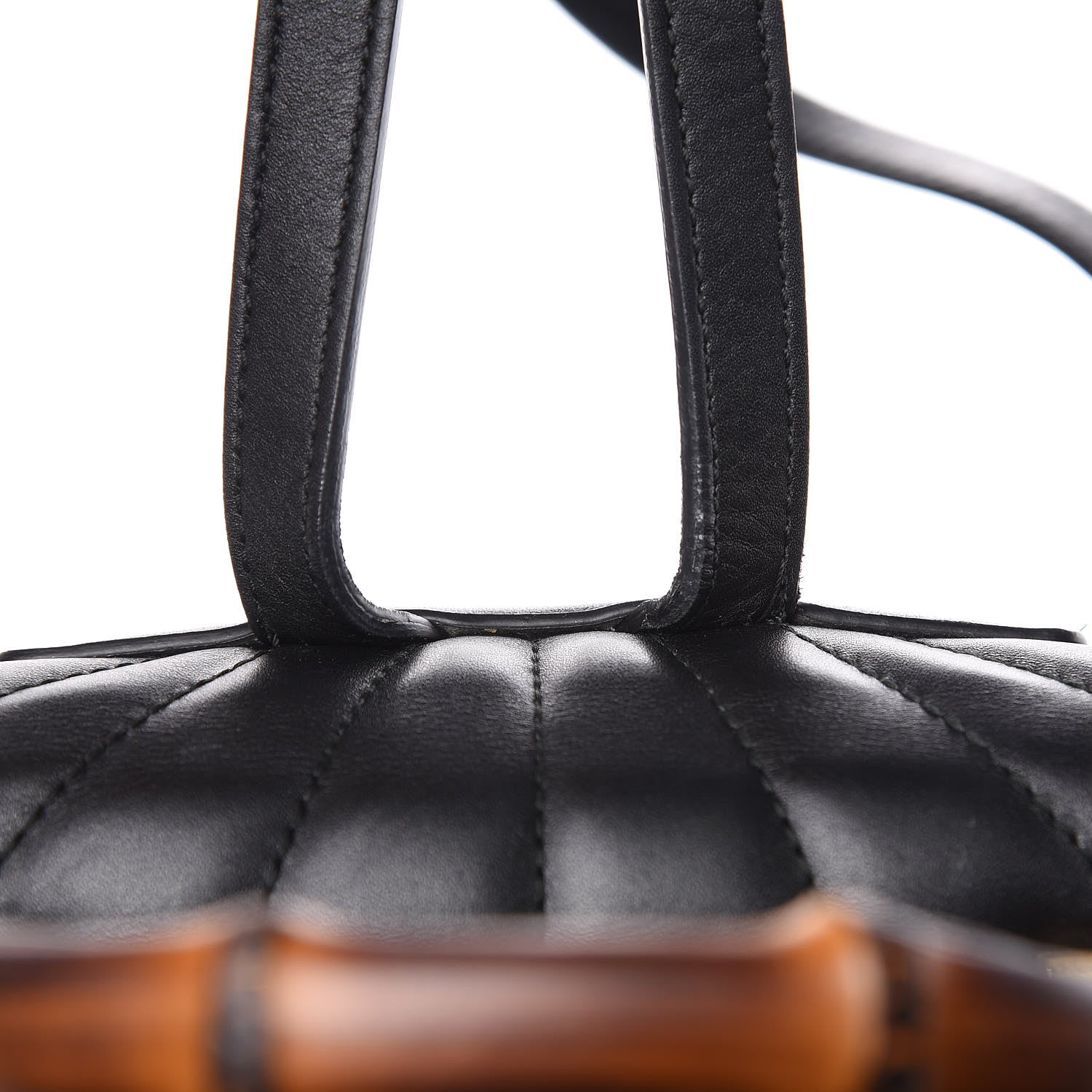Gucci Calfskin Bamboo Trapuntata Queen Margaret Backpack Black 17 of 17