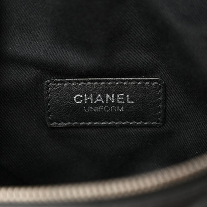 Chanel Calfskin Quilted Waist Belt Bag Black 6 of 11