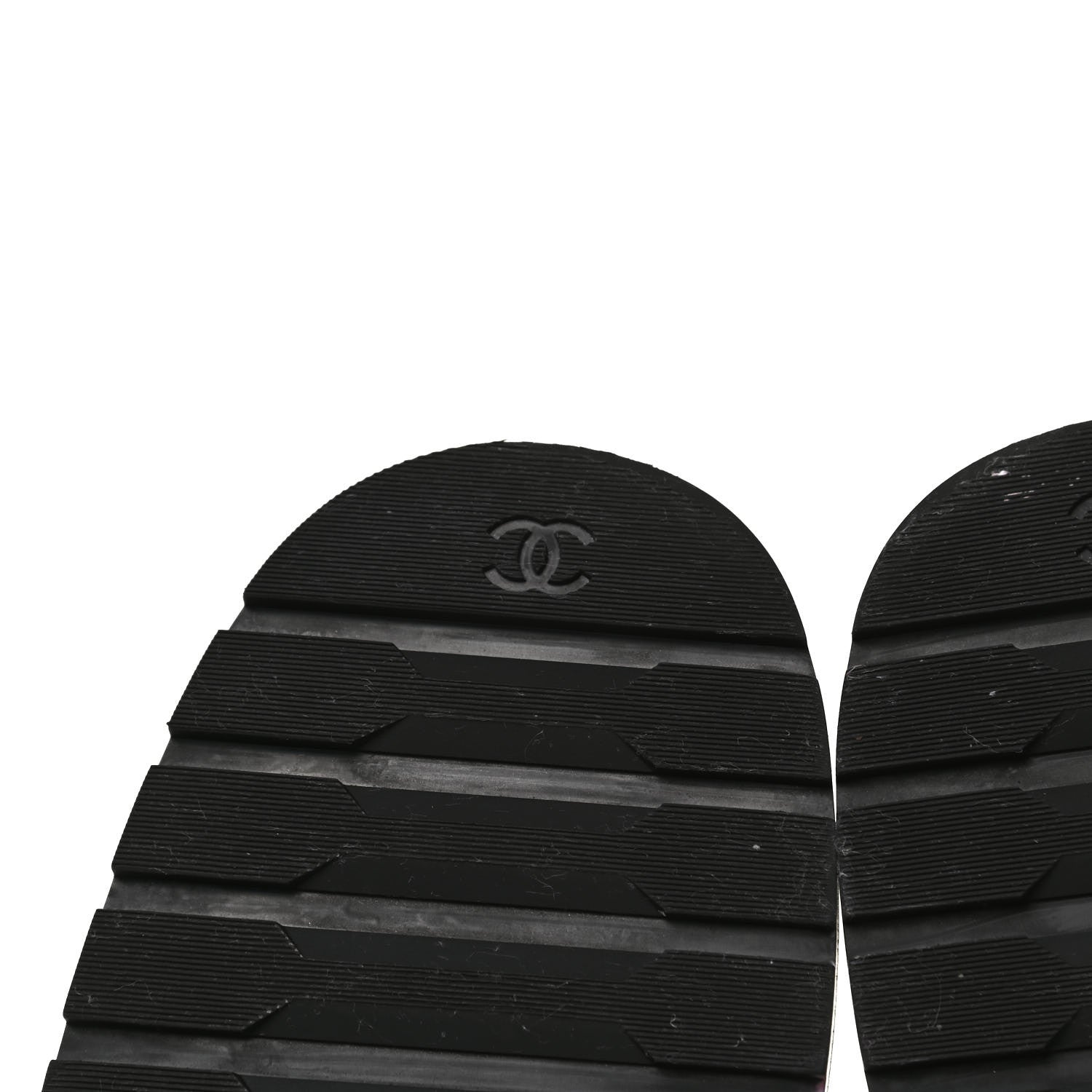 Chanel Shiny Goatskin Calfskin Quilted Lace Up Combat Boots 38 Black 8 of 13