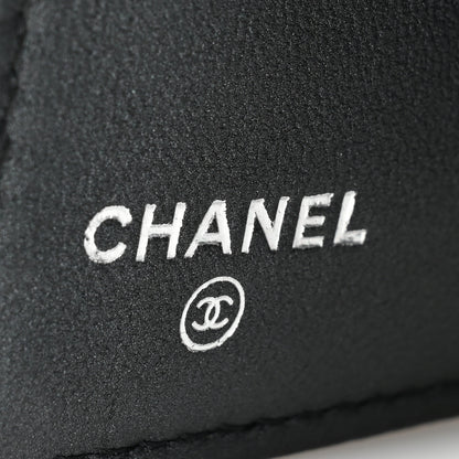 Chanel Lambskin Quilted Medium Flap Wallet So Black 7 of 17
