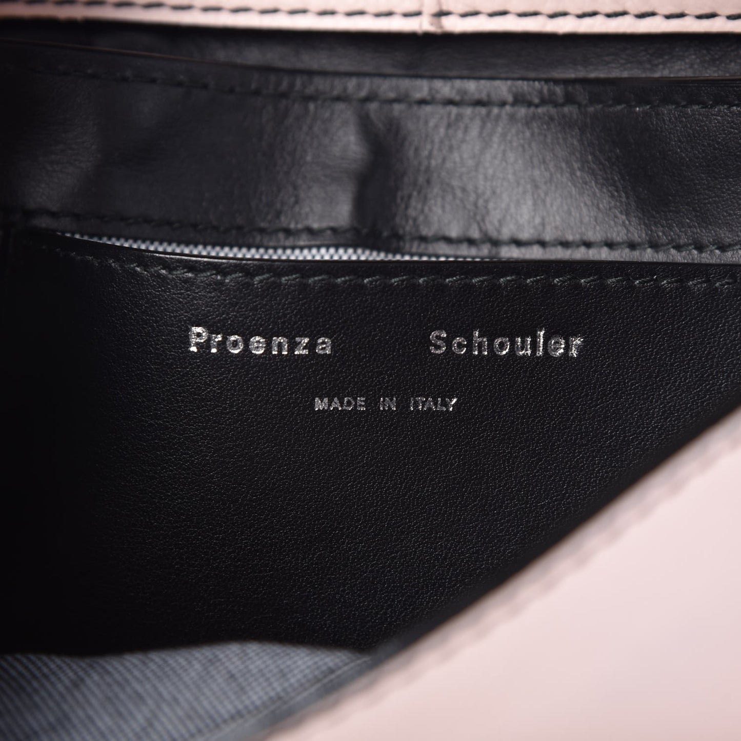 Calfskin Mini PS1 Crossbody Bag Rose Quartz