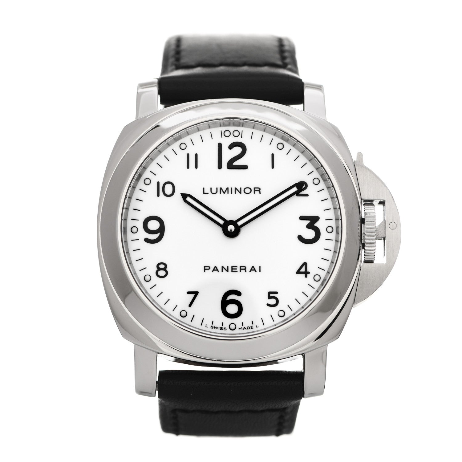 Panerai Stainless Steel Calfskin 44mm Luminor Marina Manual Winding Watch PAM00114 1 of 5