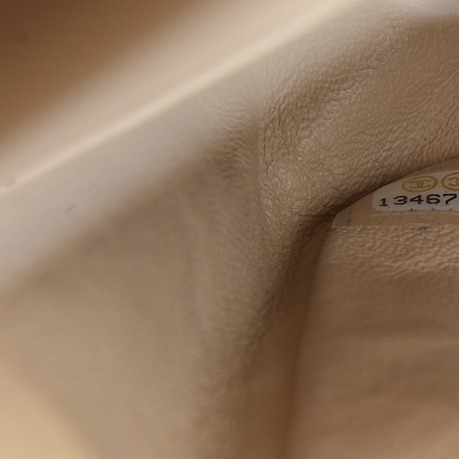 Chanel Caviar Quilted Medium Double Flap Beige Clair 11 of 12