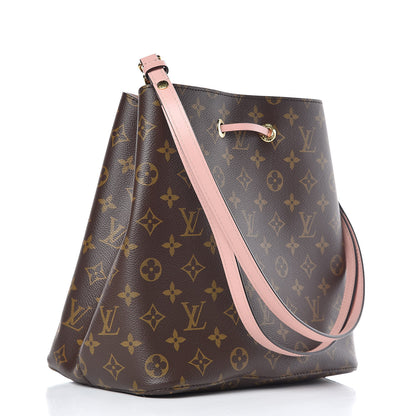 Louis Vuitton Monogram Neonoe MM Rose Poudre 3 of 8