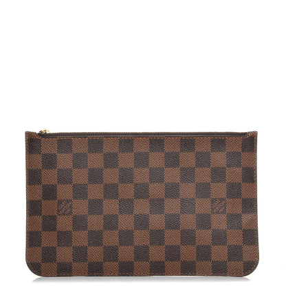 Louis Vuitton Damier Ebene Neverfull MM GM Pochette 1 of 7
