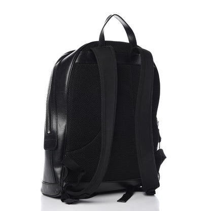 Gucci Calfskin Kingsnake Dome Backpack Black 3 of 17