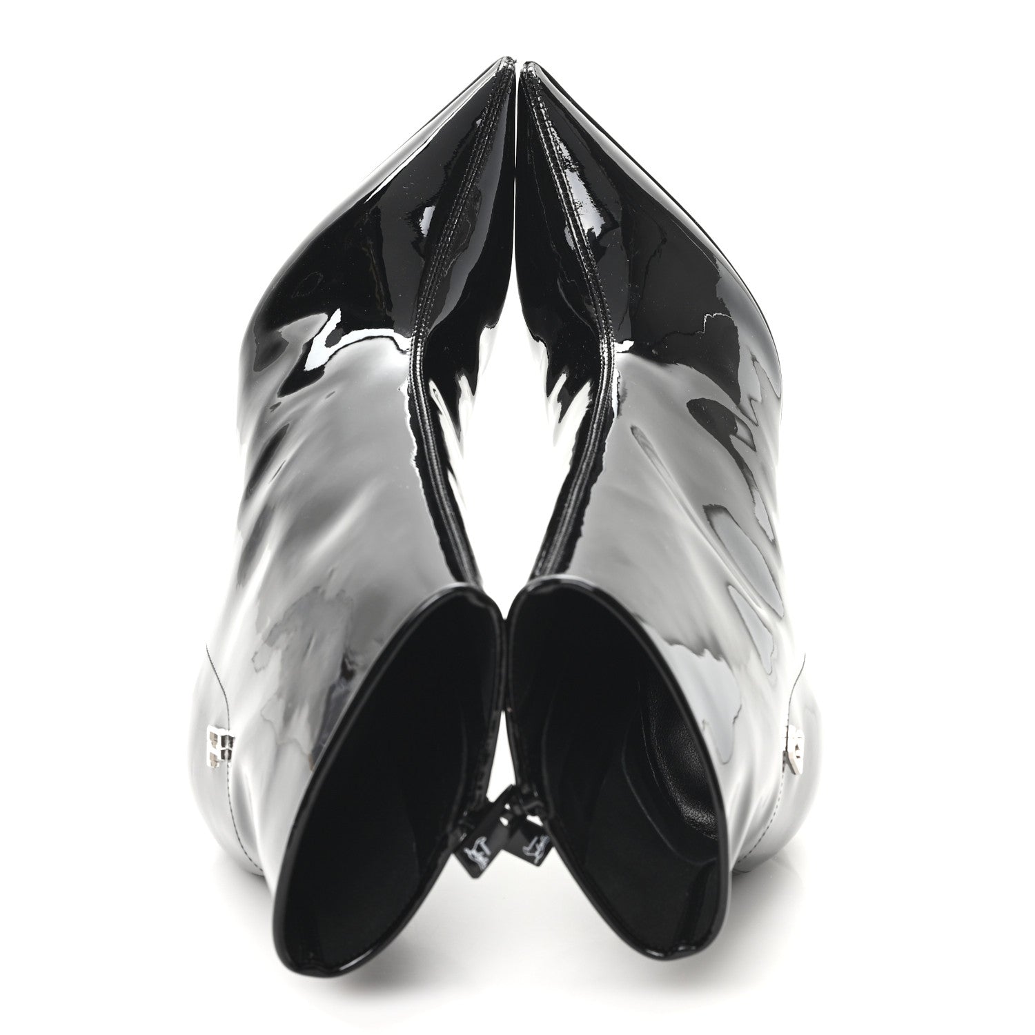 Christian Louboutin Patent Sporty Kate Booty 85 Ankle Boots 36.5 Black 2 of 9